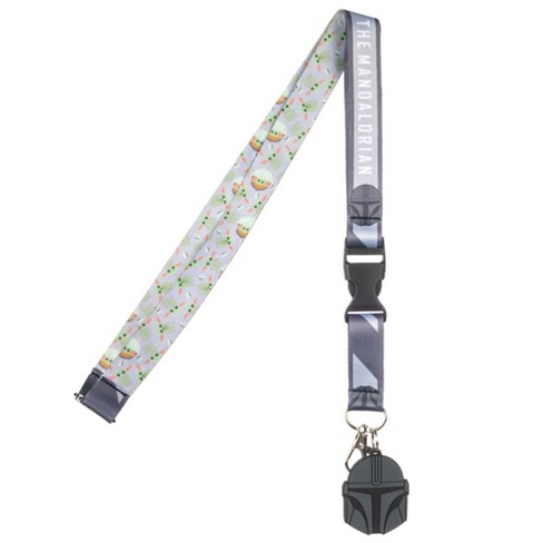 Star Wars The Mandalorian Grogu Lanyard & Charm : Target