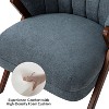 Ernest Barrel chair with Legs in a Wishbone Shape |ARTFUL LIVING DESIGN - 4 of 4
