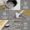 Vintage Distressed Area Rug,Low-Pile Non-Slip Stain-Resistant Carpet for Living Room, Bedroom & Office - 2 of 4