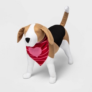 Love Dog Bandana - Pink Stripe - Boots & Barkley™ - 1 of 3