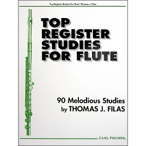 Carl Fischer Top Register Studies For Flute - 1 of 1