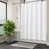 Arm & Hammer 70"x72" Striped Water Repellent Shower Curtain/Liner - 2 of 4