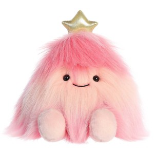 Aurora Medium Fir-Mates Juby Holiday Festive Stuffed Animal Pink 11" - 1 of 4