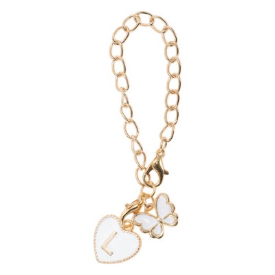 Unique Bargains Butterfly Heart Cup Chain Charm Water Cup Pendant 1 Pc