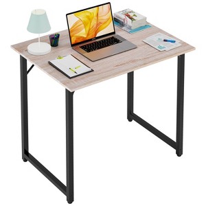 FDW Computer Desk 32/39/47 inch Length Study Writing Table, Adjustable feet, Modern Furniture for Home Office - 1 of 4