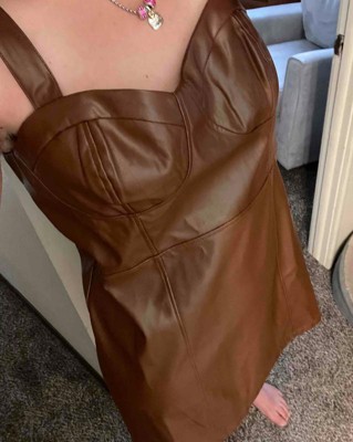 Faux Leather Dress : Target