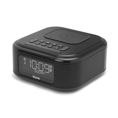 Ihome Alarm Clock With Wireless Charging, Bluetooth Speaker, And Usb ...