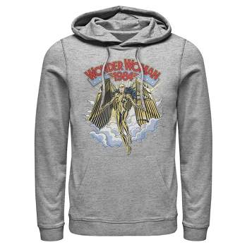 Men's Wonder Woman 1984 Fight For Justice Pull Over Hoodie