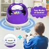 Infans Kids Ride On Car, 6V Bumper Car Electric Vehicles with 2 Driving Modes Purple - 4 of 4