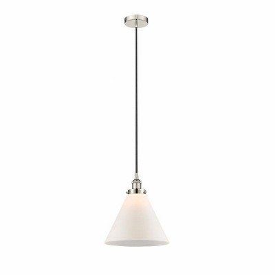 Cone - 1 Light Mini Pendant In Industrial Style-14.75 Inches Tall and 12 Inches Wide