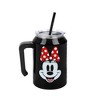 Disney Minnie Mouse Character Head 30 Oz Black Stainless Steel Tumbler Can - 2 of 4