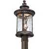 Chimera 1-Light Imperial Bronze Outdoor Post Lantern - 4 of 4
