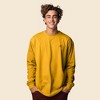 Dalix UFO Embroidered Cotton Classic Fit Long Sleeve Crewneck Tee Shirt Mens - 2 of 4
