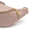 Luli Bebe Monaco Sling Bag, Luxury & Stain Resistant Quilted Exterior, Made From Eco-Friendly Vegan Leather, For Travel & Everyday Use - 4 of 4