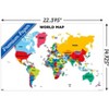 Trends International Map - World 2022 Unframed Wall Poster Prints - 3 of 4