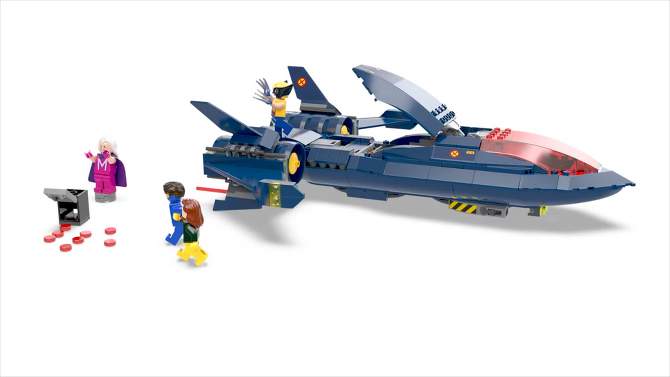 LEGO Marvel X-Men X-Jet Building Toy 76281, 2 of 8, play video