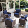 Buenhomino Outdoor Furniture Sets – Swivel Chairs & Tables, Handwoven Wicker, Steel Frames, Weather-Resistant Cushions for Patio, Balcony & Garden - 2 of 4