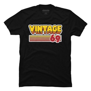 Men's Design By Humans Retro Vintage Stack 69 By JoshuasPlayhouse T-Shirt - 1 of 2
