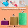 MEDca Self-Adhesive Tape, 12 Pack - 1", 2", 3" x 5 Yards Combo Pack, Elastic Bandage Rolls & Athletic Wrap for Sprains, Swelling, & Soreness, Neon - 2 of 4