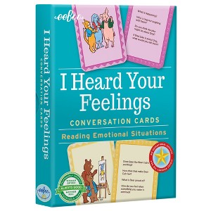 eeBoo: I Heard Your Feelings Conversation Flash Cards - 1 of 4
