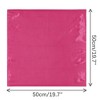 Elerevyo Women's Solid Satin Scarves Small Square Neck Scarf Neckerchief 19.7"x19.7" - 3 of 4