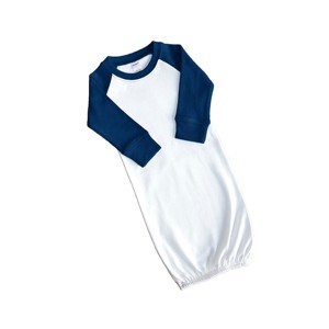 MONAG Long Sleeve Raglan Baby Gown - 1 of 4
