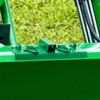 VEVOR 5/16" Tractor Bucket Hook with Tie Down Ring, Grade 70 Forged Steel Heavy Duty Bolt-On Grab Hook with Back Plate, Green - 2 of 4