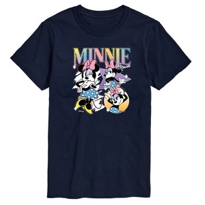 Men's - Disney - Minnie Mouse Collage Short Sleeve Graphic T-Shirt - 1 of 4