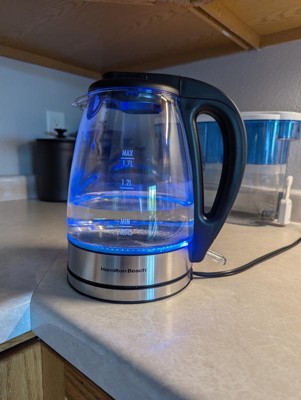 Hamilton Beach 1.7l Illuminated Glass Kettle 40869 Target