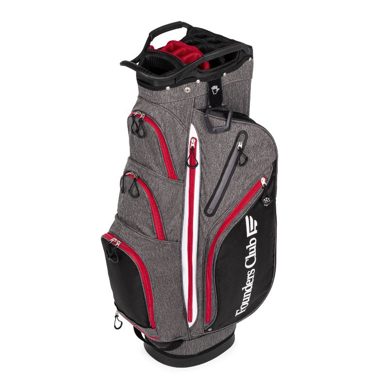 Founders Club Franklin Golf Cart Bag for Push Carts and Riding Carts with Detachable ball pocket panel for personalization, 1 of 6