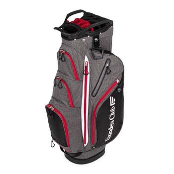 Founders Club Franklin Golf Cart Bag for Push Carts and Riding Carts with Detachable ball pocket panel for personalization