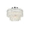 Elegant Lighting Emilia 4 - Light Flush Mount in  Chrome - 2 of 4