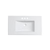 Saint Birch Ceramic Single Bathroom Vanity Top With Sink 3 Hole - 4 of 4