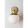Mitzi Paige 1 - Light Wall Light in  Old Bronze Opal Glossy Shade - 2 of 2