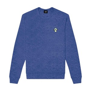 Dalix Mushroom (Glow in the Dark) Embroidered Fleece Sweatshirt Pullover Mens - 1 of 4