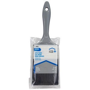 Home Plus Good 3 in Flat Paint Brush - Case of 12 - 1 of 1