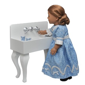 The Queen's Treasures 18" Doll Furniture Farmhouse Sink Fits American Girl - 1 of 4