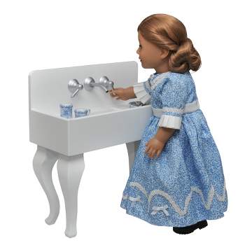 The Queen's Treasures 18" Doll Furniture Farmhouse Sink Fits American Girl