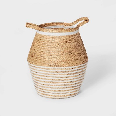 Image of Extra Large Water Hyacinth and Coiled Rope Kids' Storage Bin - Pillowfort™