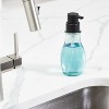 LunaLulinlk Recycled Glass Foaming Soap Pump, Clear/ Black - 4 of 4