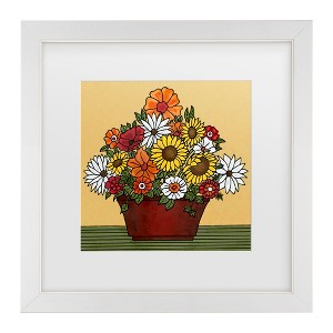 Trademark Fine Art - Medana Gabbard Autumn Bouquet Matted Framed Art - 1 of 4
