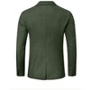 BLUEMING Mens Blazer Herringbone Blazer Jackets Two Button Coats Retro Lightweight Casual Knit Suit Jackets - 2 of 4