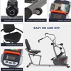 Sunny Health & Fitness Performance Interactive Series Recumbent Elliptical Exercise Bike - 4 of 4