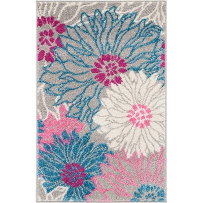 Nourison Passion Bohemian Transitional Floral Indoor Area Rug