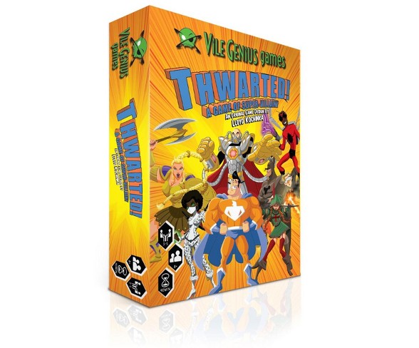 Thwarted! - A Game of Super Villainy Board Game