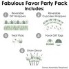 Big Dot of Happiness Boho Botanical - Greenery Party Favors and Cupcake Kit - Fabulous Favor Party Pack - 100 Pieces - 2 of 4