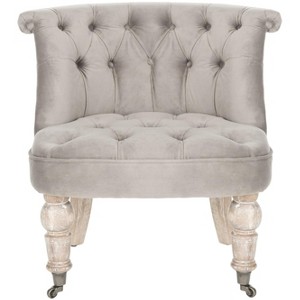 Carlin Tuffted Chair - MCR4711 - Safavieh - 1 of 4