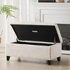 38'' Modern Storage Ottoman with Ample Space,Contemporary Upholstered Design,t for Living Rooms - The Pop Home - 2 of 4