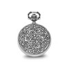 Black Bow Jewelry Charles Hubert Antiqued Floral Design Analog Pocket Watch 44mm - 3 of 4