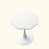 KIGFTSOD Modern Octagonal Coffee Table with MDF Table Top, Metal Base, for Dining Room, Kitchen, Living Room - 4 of 4